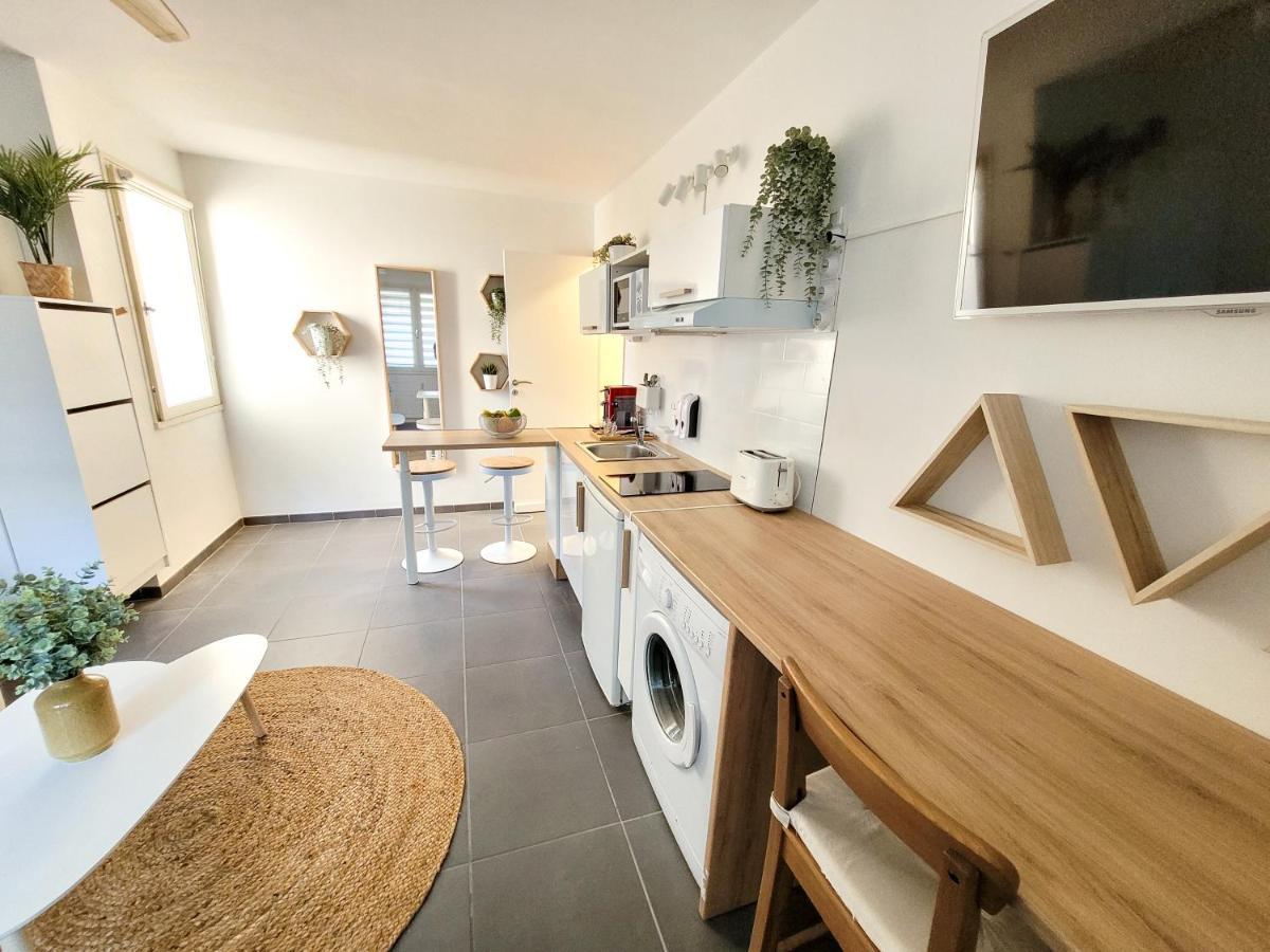 Studio 24M² Montpellier - Hopitaux Facultes Centre ภายนอก รูปภาพ