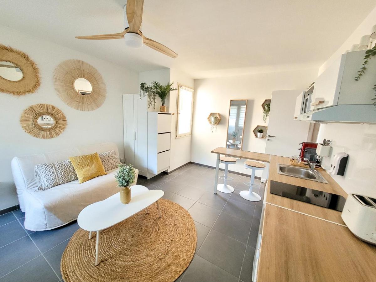 Studio 24M² Montpellier - Hopitaux Facultes Centre ภายนอก รูปภาพ