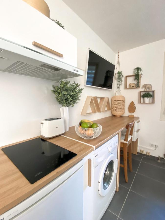 Studio 24M² Montpellier - Hopitaux Facultes Centre ภายนอก รูปภาพ