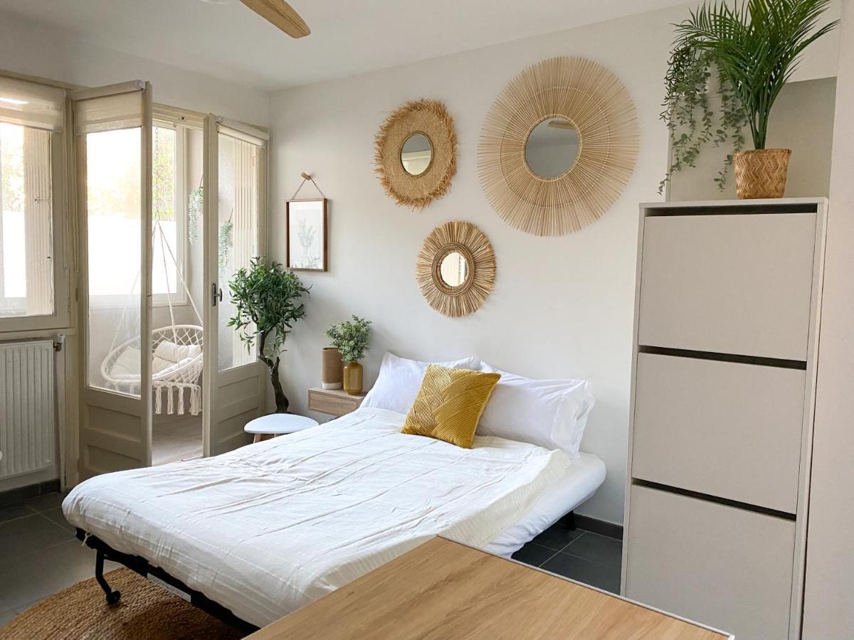 Studio 24M² Montpellier - Hopitaux Facultes Centre ภายนอก รูปภาพ